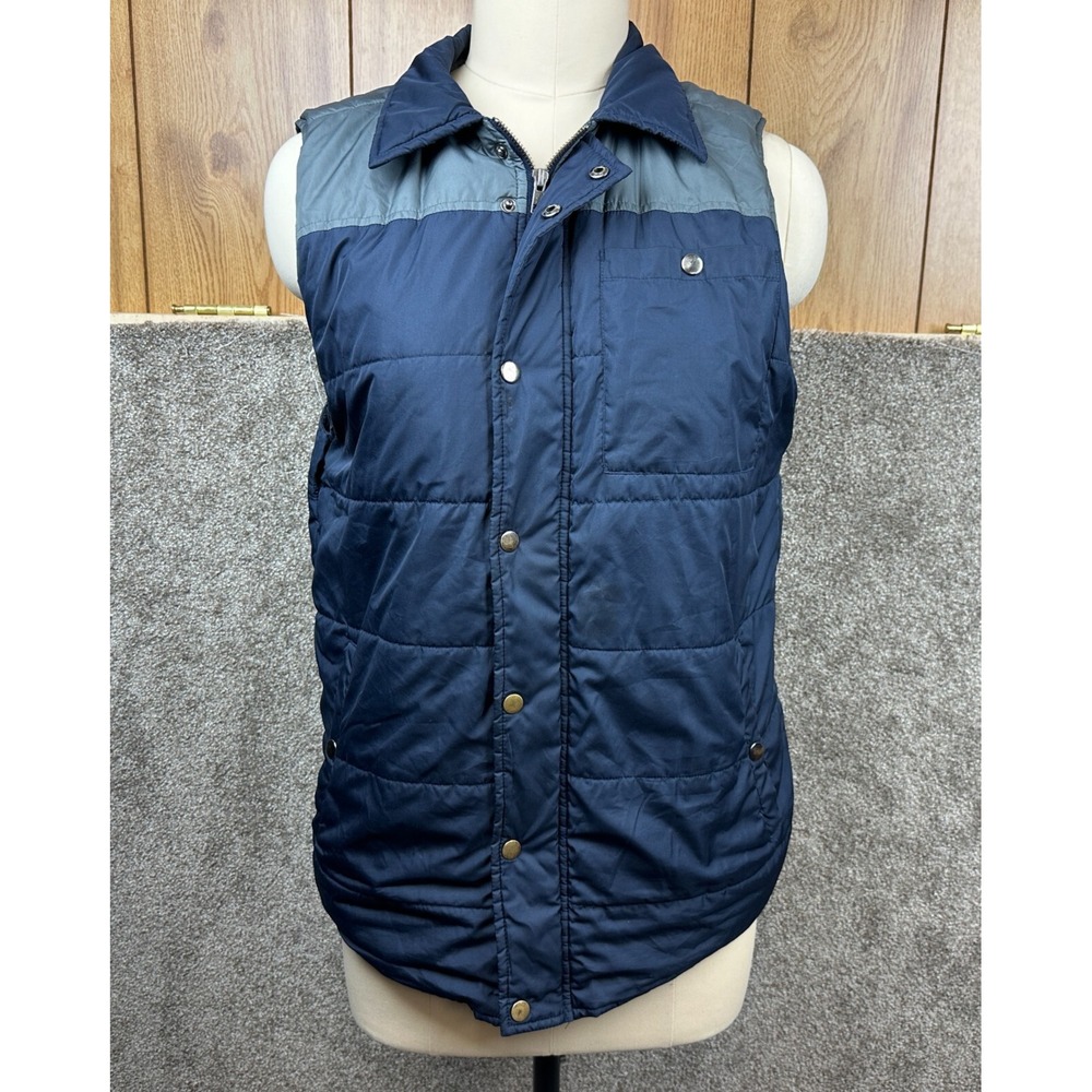 United By Blue Navy and Gray Vest